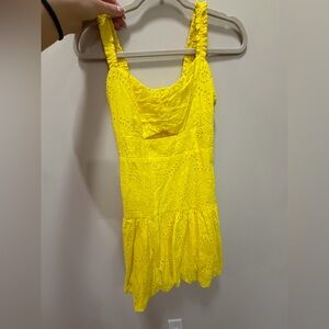 Yellow Bubble Boutique Dress